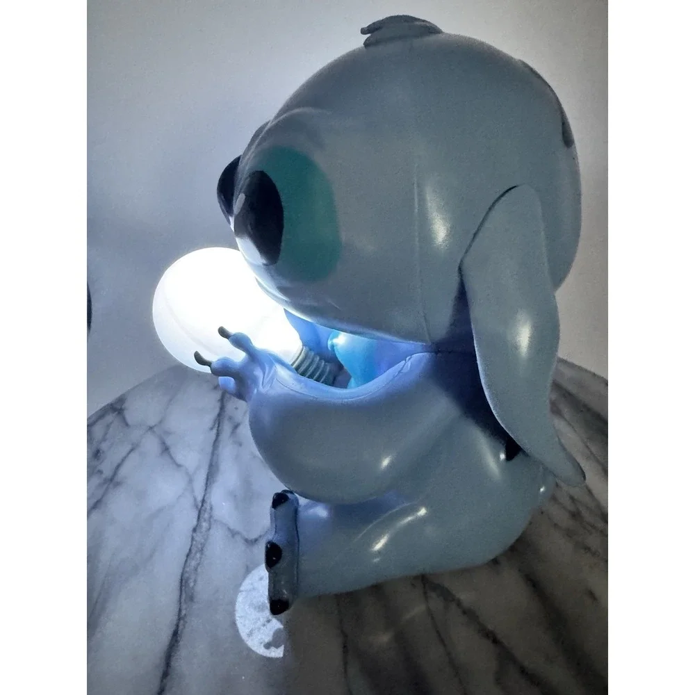Disney Stitch Night Light Lamp Lilo & Stitch Kids Bedroom Decor Orb Light